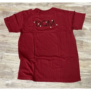 DQM Burgundy Mens T-shirt Size XL